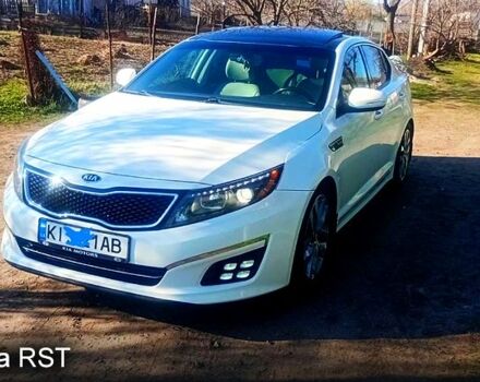 Белый Киа Оптима, объемом двигателя 2 л и пробегом 130 тыс. км за 9800 $, фото 1 на Automoto.ua