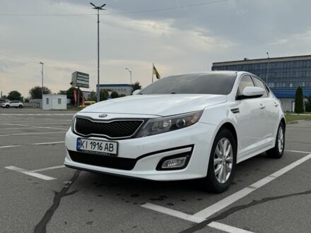 Белый Киа Оптима, объемом двигателя 2.4 л и пробегом 150 тыс. км за 9500 $, фото 1 на Automoto.ua