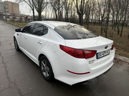 Белый Киа Оптима, объемом двигателя 2.4 л и пробегом 156 тыс. км за 9000 $, фото 1 на Automoto.ua