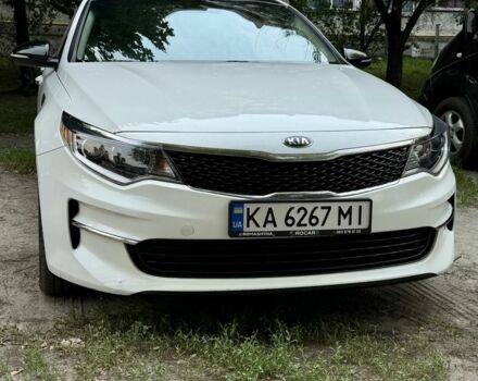 Белый Киа Оптима, объемом двигателя 2.4 л и пробегом 155 тыс. км за 8300 $, фото 1 на Automoto.ua