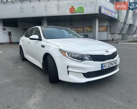 Кіа Оптіма 2016 у Києві на Automoto.ua Білий Кіа Оптіма, об'ємом двигуна 2.4 л та пробігом 100 тис. км за 11400 $, фото 1 на Automoto.ua