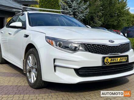 Киа Оптима 2016 в Львове на Automoto.ua Белый Киа Оптима, объемом двигателя 2.4 л и пробегом 131 тыс. км за 11200 $, фото 1 на Automoto.ua