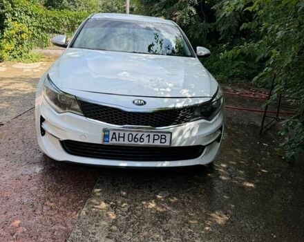 Білий Кіа Оптіма, об'ємом двигуна 2.4 л та пробігом 120 тис. км за 10200 $, фото 1 на Automoto.ua