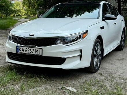 Білий Кіа Оптіма, об'ємом двигуна 2.36 л та пробігом 155 тис. км за 9500 $, фото 1 на Automoto.ua