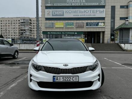 Белый Киа Оптима, объемом двигателя 2.4 л и пробегом 173 тыс. км за 10500 $, фото 1 на Automoto.ua