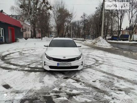 Белый Киа Оптима, объемом двигателя 2.4 л и пробегом 85 тыс. км за 10900 $, фото 1 на Automoto.ua