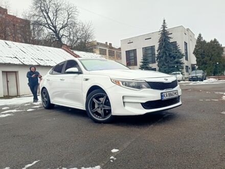 Киа Оптима 2016 в Киеве на Automoto.ua Белый Киа Оптима, объемом двигателя 2.4 л и пробегом 1 тыс. км за 10500 $, фото 1 на Automoto.ua