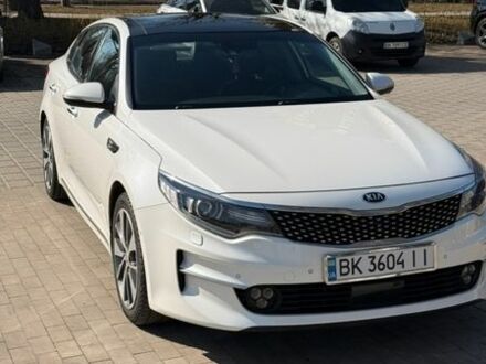 Білий Кіа Оптіма, об'ємом двигуна 1.69 л та пробігом 222 тис. км за 14900 $, фото 1 на Automoto.ua