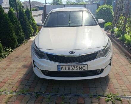 Белый Киа Оптима, объемом двигателя 2.4 л и пробегом 141 тыс. км за 10500 $, фото 1 на Automoto.ua