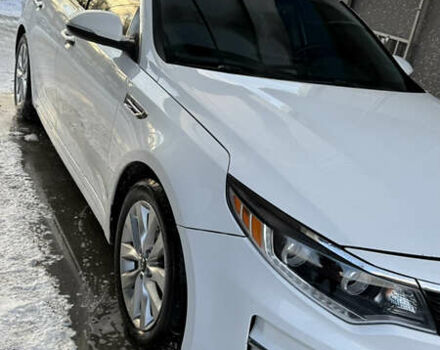 Белый Киа Оптима, объемом двигателя 2.36 л и пробегом 96 тыс. км за 11500 $, фото 1 на Automoto.ua