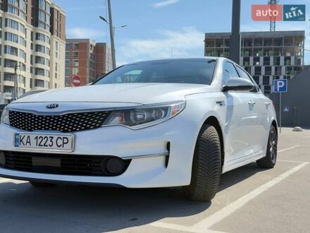 Белый Киа Оптима, объемом двигателя 2.4 л и пробегом 128 тыс. км за 10500 $, фото 1 на Automoto.ua
