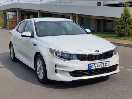 Білий Кіа Оптіма, об'ємом двигуна 2.4 л та пробігом 90 тис. км за 12500 $, фото 1 на Automoto.ua