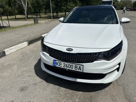Кіа Оптіма 2016 у Запоріжжя на Automoto.ua Білий Кіа Оптіма, об'ємом двигуна 2.4 л та пробігом 1 тис. км за 10000 $, фото 1 на Automoto.ua