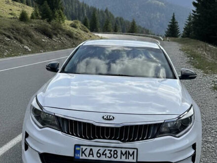 Белый Киа Оптима, объемом двигателя 2 л и пробегом 95 тыс. км за 14500 $, фото 1 на Automoto.ua