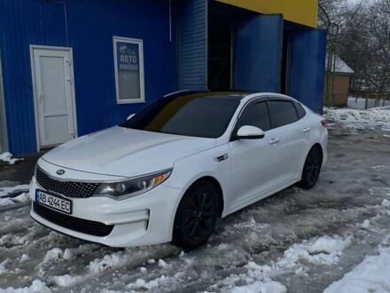 Киа Оптима 2016 в Теплике на Automoto.ua Белый Киа Оптима, объемом двигателя 2.4 л и пробегом 190 тыс. км за 12000 $, фото 1 на Automoto.ua