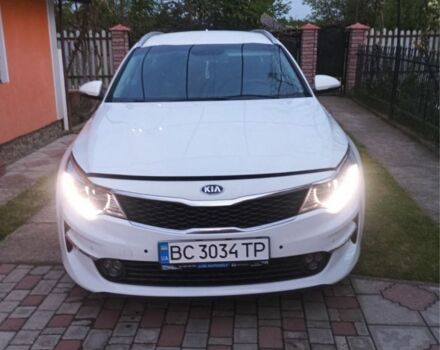 Белый Киа Оптима, объемом двигателя 1.7 л и пробегом 3 тыс. км за 13700 $, фото 1 на Automoto.ua
