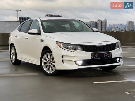 Киа Оптима 2017 в Киеве на Automoto.ua Белый Киа Оптима, объемом двигателя 2.4 л и пробегом 68 тыс. км за 12400 $, фото 1 на Automoto.ua