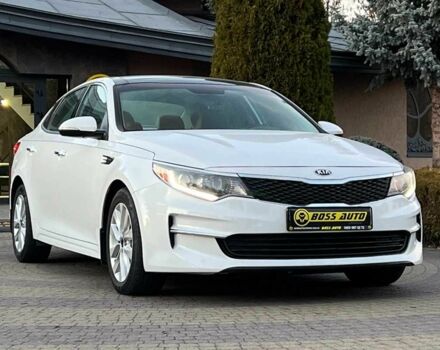 Білий Кіа Оптіма, об'ємом двигуна 2.4 л та пробігом 35 тис. км за 16000 $, фото 1 на Automoto.ua