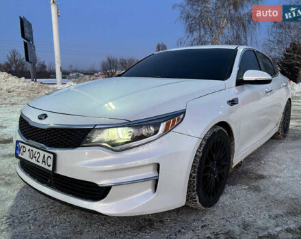 Білий Кіа Оптіма, об'ємом двигуна 2.4 л та пробігом 145 тис. км за 9300 $, фото 1 на Automoto.ua