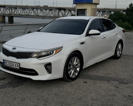 Білий Кіа Оптіма, об'ємом двигуна 2.4 л та пробігом 170 тис. км за 12500 $, фото 1 на Automoto.ua