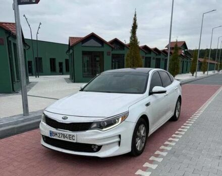 Белый Киа Оптима, объемом двигателя 2.4 л и пробегом 147 тыс. км за 11000 $, фото 1 на Automoto.ua