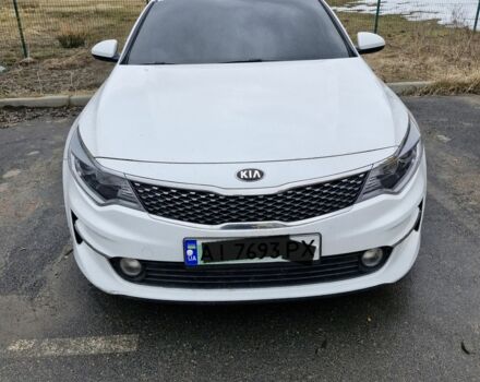 Белый Киа Оптима, объемом двигателя 2 л и пробегом 147 тыс. км за 12500 $, фото 1 на Automoto.ua