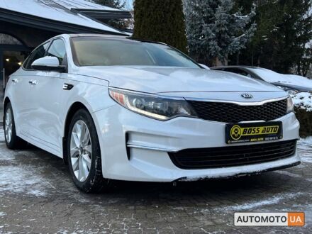 Кіа Оптіма 2017 у Львові на Automoto.ua Білий Кіа Оптіма, об'ємом двигуна 2.4 л та пробігом 35 тис. км за 16999 $, фото 1 на Automoto.ua