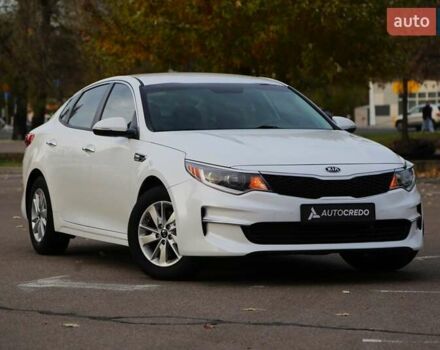 Кіа Оптіма 2017 у Києві на Automoto.ua Білий Кіа Оптіма, об'ємом двигуна 2.4 л та пробігом 115 тис. км за 12900 $, фото 1 на Automoto.ua