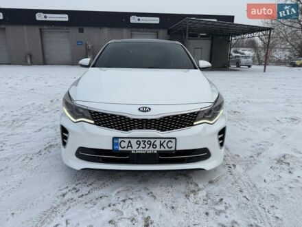 Белый Киа Оптима, объемом двигателя 2 л и пробегом 190 тыс. км за 13800 $, фото 1 на Automoto.ua