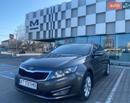 Бежевый Киа Оптима, объемом двигателя 2 л и пробегом 199 тыс. км за 9499 $, фото 1 на Automoto.ua