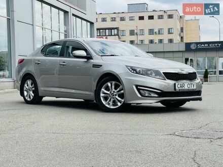 Кіа Оптіма 2012 у Києві на Automoto.ua Бежевий Кіа Оптіма, об'ємом двигуна 2 л та пробігом 111 тис. км за 9300 $, фото 1 на Automoto.ua