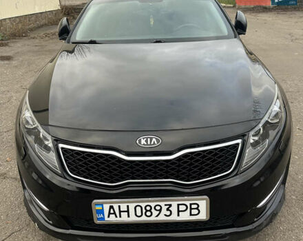 Черный Киа Оптима, объемом двигателя 2.4 л и пробегом 210 тыс. км за 9500 $, фото 7 на Automoto.ua