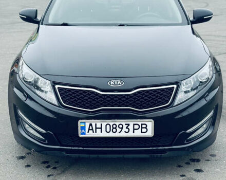 Черный Киа Оптима, объемом двигателя 2.36 л и пробегом 210 тыс. км за 9900 $, фото 3 на Automoto.ua