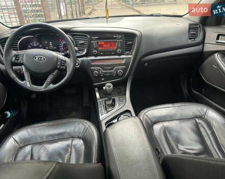 Черный Киа Оптима, объемом двигателя 2.4 л и пробегом 210 тыс. км за 9500 $, фото 15 на Automoto.ua