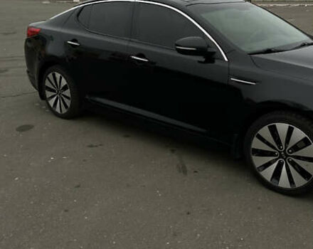 Черный Киа Оптима, объемом двигателя 2.36 л и пробегом 210 тыс. км за 9900 $, фото 23 на Automoto.ua