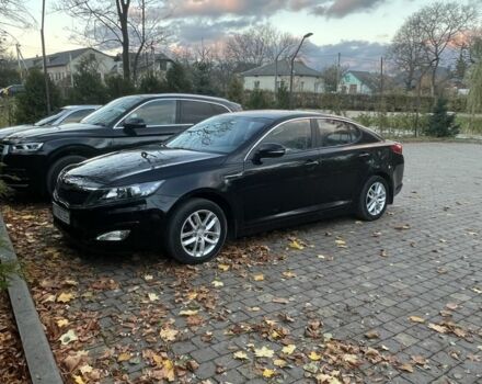 Черный Киа Оптима, объемом двигателя 2 л и пробегом 138 тыс. км за 9100 $, фото 1 на Automoto.ua