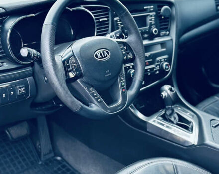 Черный Киа Оптима, объемом двигателя 2.36 л и пробегом 210 тыс. км за 9900 $, фото 13 на Automoto.ua