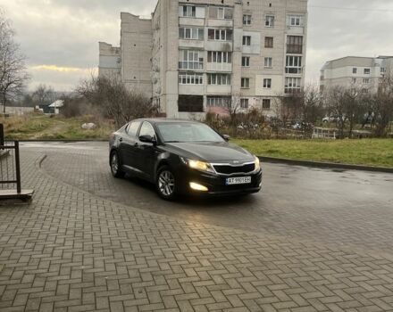 Черный Киа Оптима, объемом двигателя 2 л и пробегом 138 тыс. км за 9100 $, фото 4 на Automoto.ua