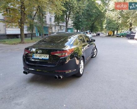Чорний Кіа Оптіма, об'ємом двигуна 2 л та пробігом 155 тис. км за 8500 $, фото 6 на Automoto.ua