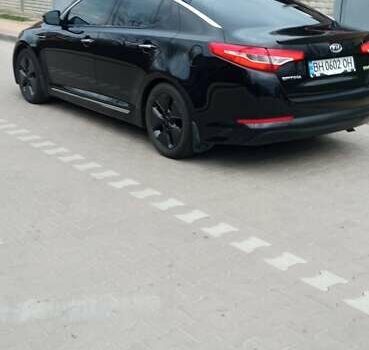 Черный Киа Оптима, объемом двигателя 2.36 л и пробегом 136 тыс. км за 10400 $, фото 13 на Automoto.ua