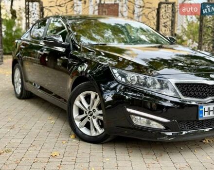 Черный Киа Оптима, объемом двигателя 2 л и пробегом 183 тыс. км за 9800 $, фото 9 на Automoto.ua