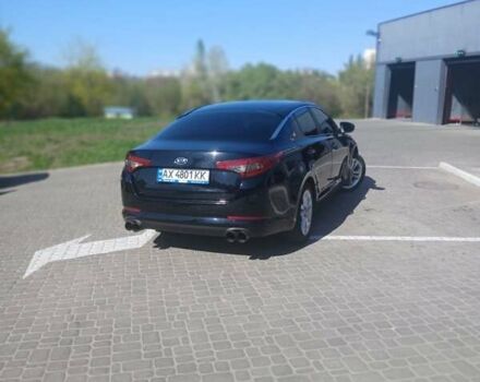 Черный Киа Оптима, объемом двигателя 2 л и пробегом 155 тыс. км за 9000 $, фото 3 на Automoto.ua