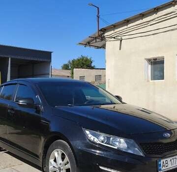 Черный Киа Оптима, объемом двигателя 1.69 л и пробегом 306 тыс. км за 8950 $, фото 6 на Automoto.ua