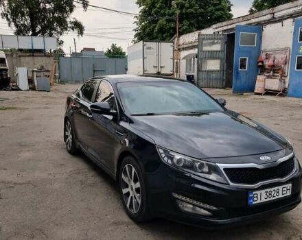 Чорний Кіа Оптіма, об'ємом двигуна 2 л та пробігом 312 тис. км за 9200 $, фото 2 на Automoto.ua