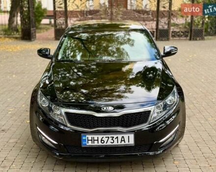 Черный Киа Оптима, объемом двигателя 2 л и пробегом 183 тыс. км за 9800 $, фото 7 на Automoto.ua