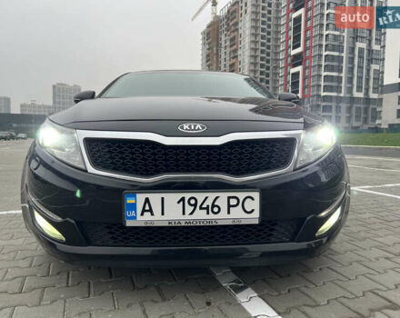 Черный Киа Оптима, объемом двигателя 2 л и пробегом 185 тыс. км за 10200 $, фото 4 на Automoto.ua