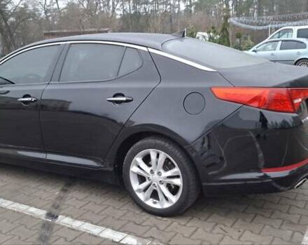 Черный Киа Оптима, объемом двигателя 2.36 л и пробегом 225 тыс. км за 8800 $, фото 2 на Automoto.ua