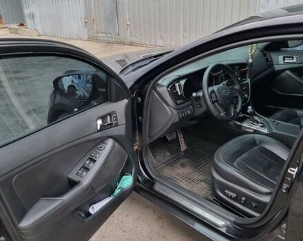 Чорний Кіа Оптіма, об'ємом двигуна 2 л та пробігом 312 тис. км за 9200 $, фото 7 на Automoto.ua