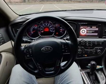 Черный Киа Оптима, объемом двигателя 2.36 л и пробегом 225 тыс. км за 8800 $, фото 5 на Automoto.ua