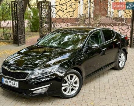 Черный Киа Оптима, объемом двигателя 2 л и пробегом 183 тыс. км за 9800 $, фото 3 на Automoto.ua
